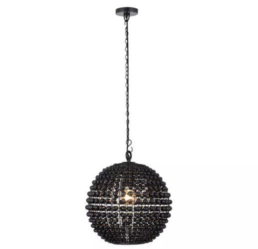 BURKLEY luminaire suspendu 16"D IPL1185A01BK16