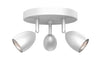 BALY luminaire projecteur rond triple CK397A-3 | Luminaire Plus.ca