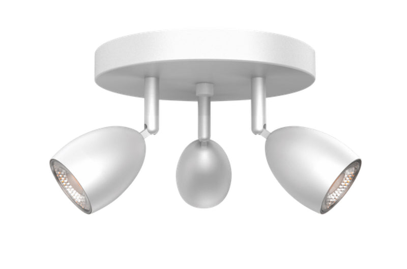 BALY luminaire projecteur rond triple CK397A-3 | Luminaire Plus.ca