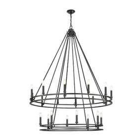 DENNISON luminaire suspendu noir 48