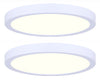 Luminaire plafonnier rond 15"D paquet de 2 | Luminaire Plus.ca