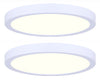 Luminaire plafonnier rond 15"D paquet de 2 DL-15C-30FC