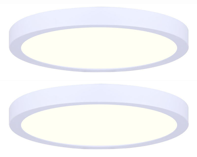 Luminaire plafonnier rond 15"D paquet de 2 DL-15C-30FC