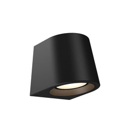 SHIELD Luminaire mural extérieur DEL fini noir avec photocellule 4 3/4'' H DSWC05-CC-BK