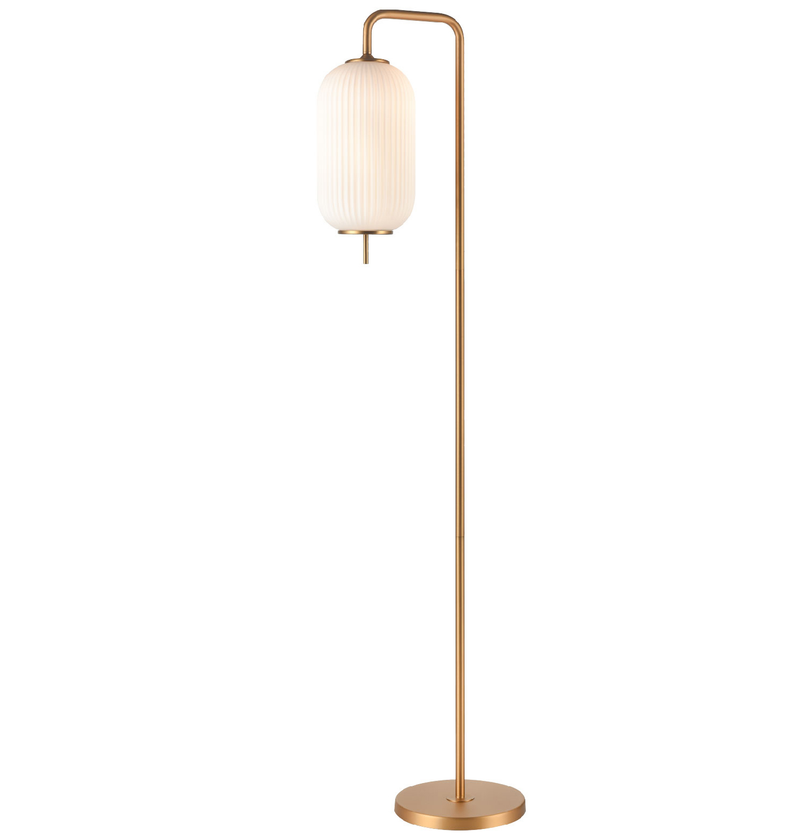 MOUNT PEARL lampe de plancher noir ou doré DVP40016| Luminaire Plus.ca