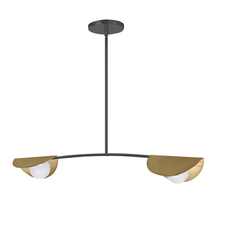 EMMA luminaire suspendu noir ou doré EMM-342HP | Luminaire Plus.ca