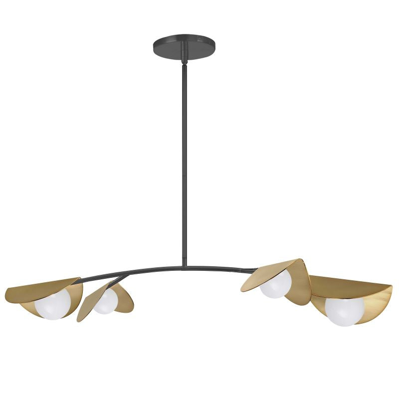 EMMA luminaire suspendu noir ou doré EMM-414HP | Luminaire Plus.ca