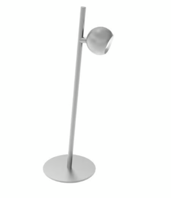 FERNANDA lampe de table 16''H nickel brossé FER-165LEDT-SN