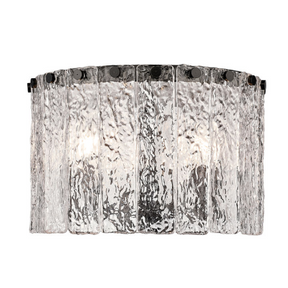 GLACIER luminaire plafonnier 12''D 1943F12