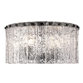 GLACIER luminaire plafonnier 16''D 1943F16