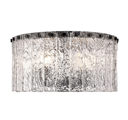 GLACIER luminaire plafonnier 16''D 1943F16