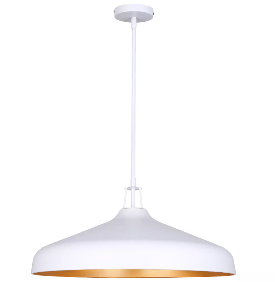 HOLLAND luminaire suspendu 22''D IPL1203A04WHG22