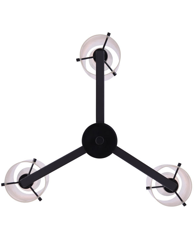 JONI luminaire suspendu nickel brossé ICH759A03 | Luminaire Plus.ca