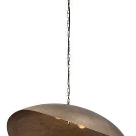 MAVERICK Luminaire Suspension métal laiton antique IPL1182