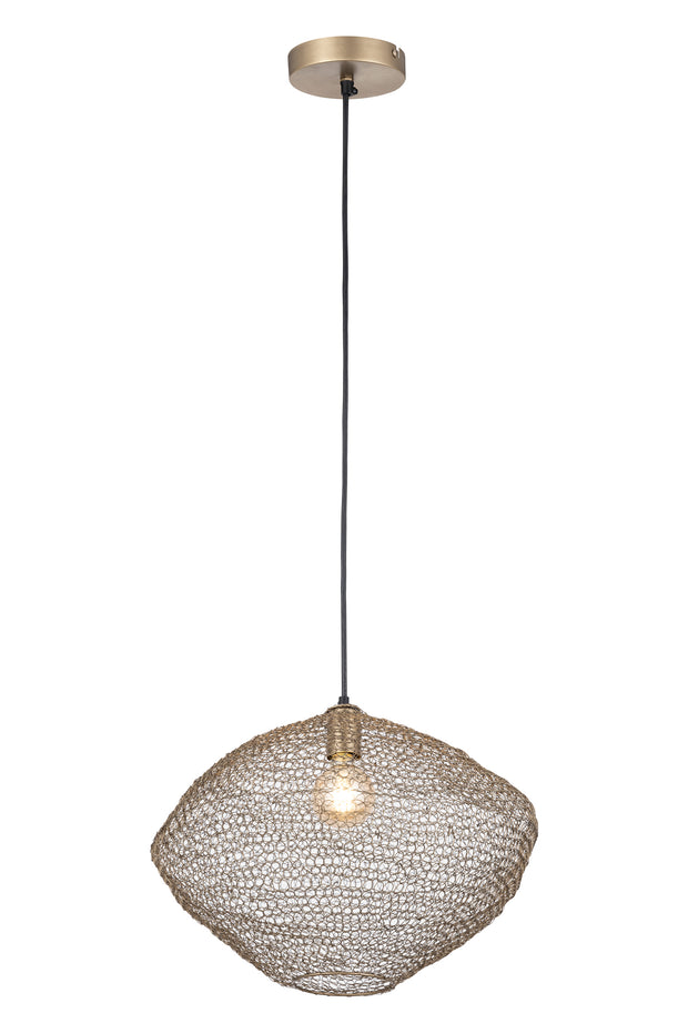 WARREN luminaire suspendu métal laiton