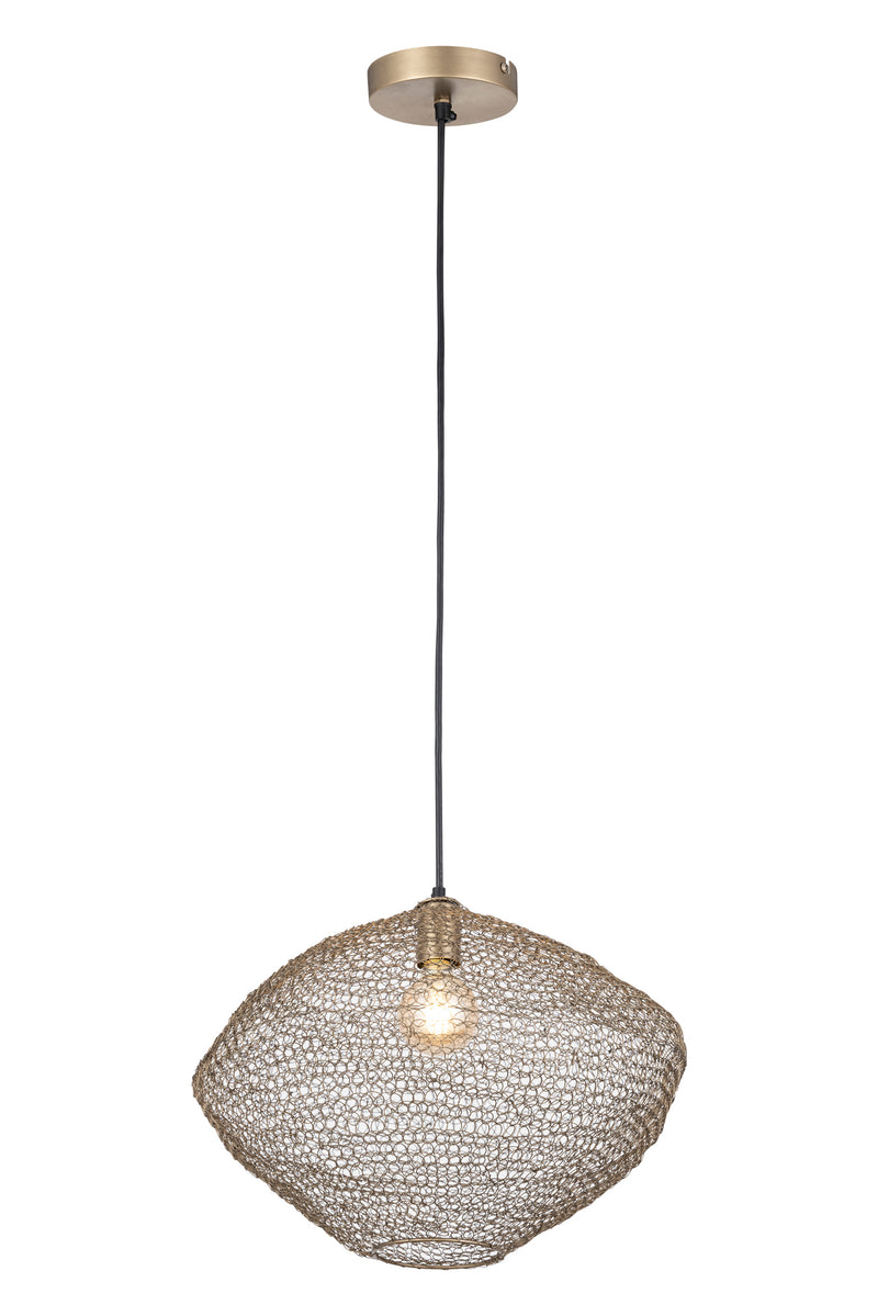 WARREN luminaire suspendu métal laiton