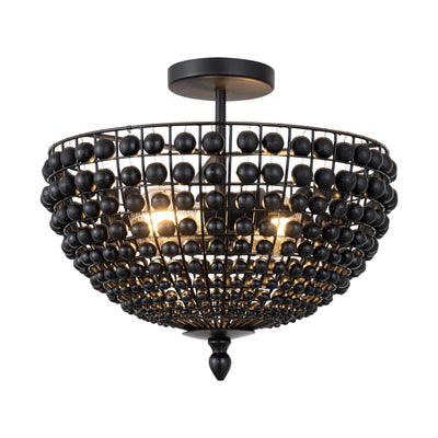 BURKLEY Luminaire Plafonnier noir 16
