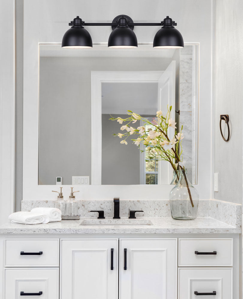 POLO luminaire mural noir IVL622A03BK | Luminaire Plus.ca