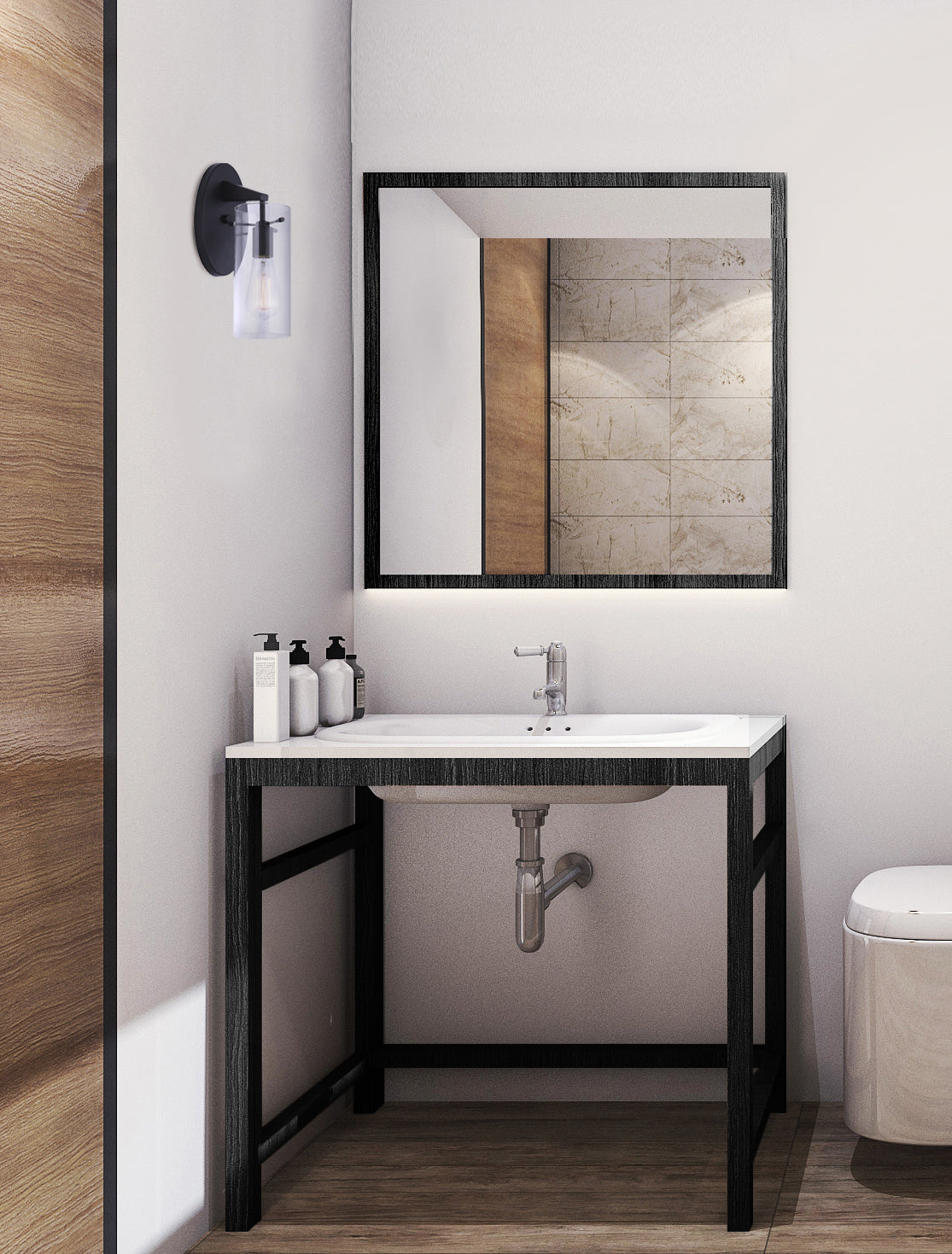 JONI luminaire mural IVL759A01BK | Luminaire Plus.ca