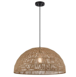 LAC DU BONNET luminaire suspendu ROTIN 17 3/4'' | Luminaire Plus.ca