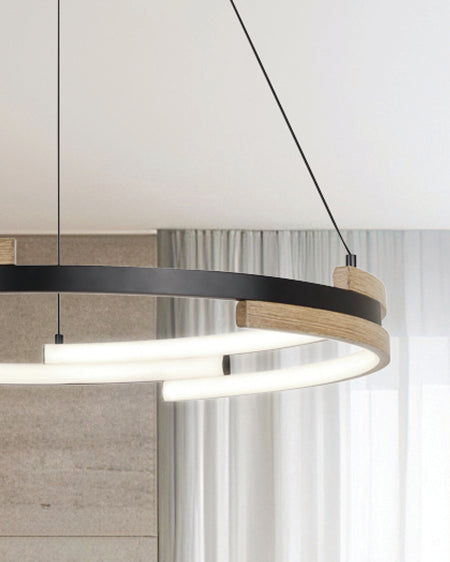AZRIA luminaire suspension ronde 24"D | Luminaire Plus.ca