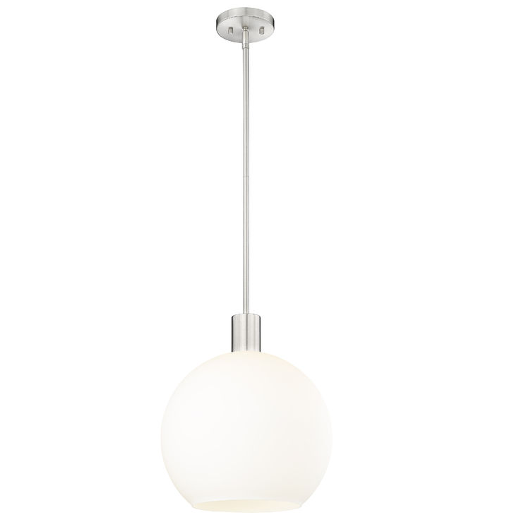 MARGO luminaire verre rond opale blanc 13 3/4'' | Luminaire Plus.ca