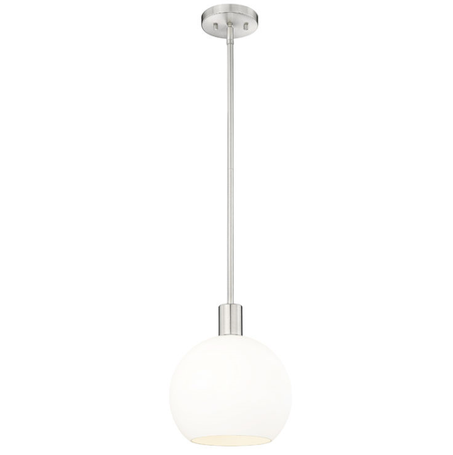 MARGO luminaire suspendu verre rond opale blanc 9 3/4''