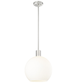 MARGO luminaire verre rond opale blanc 9 3/4'' | Luminaire Plus.ca