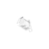 ENCASTRÉ carré double noir ou blanc  MSL2-CC|Luminaire Plus.ca