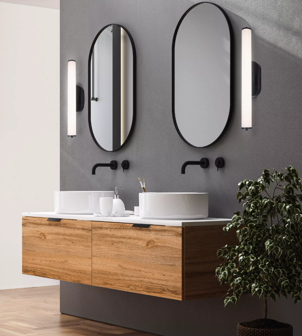 OZZY luminaire mural 24''H LWL322A24BK