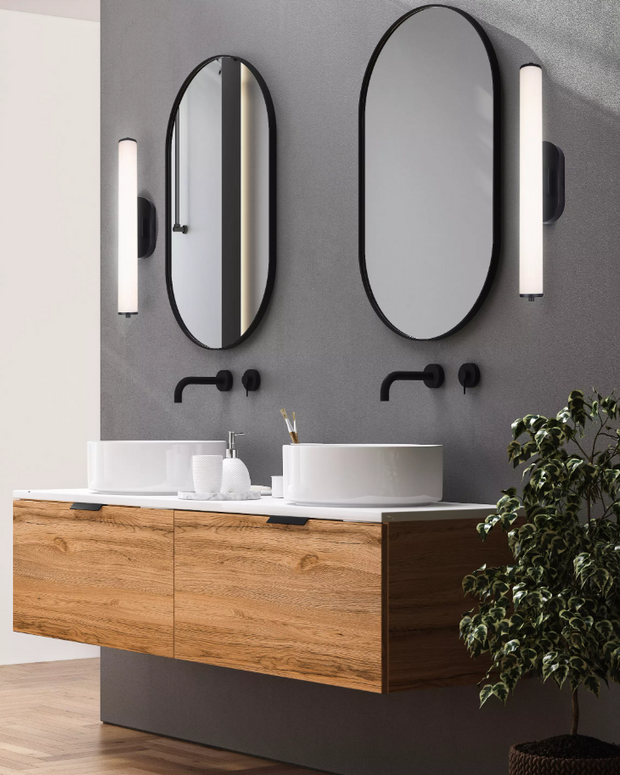OZZY luminaire mural 24''H LWL322A24BK