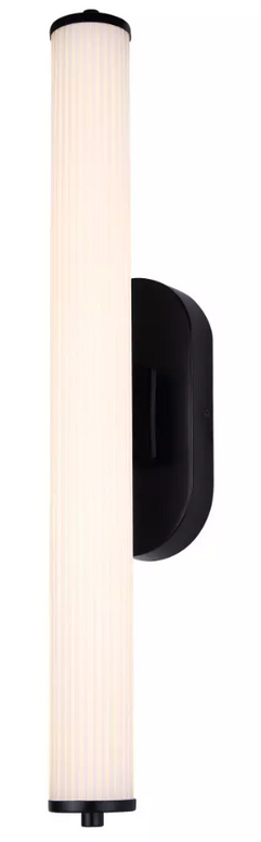 OZZY luminaire mural 24''H LWL322A24BK