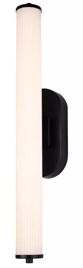 OZZY luminaire mural 24''H LWL322A24BK