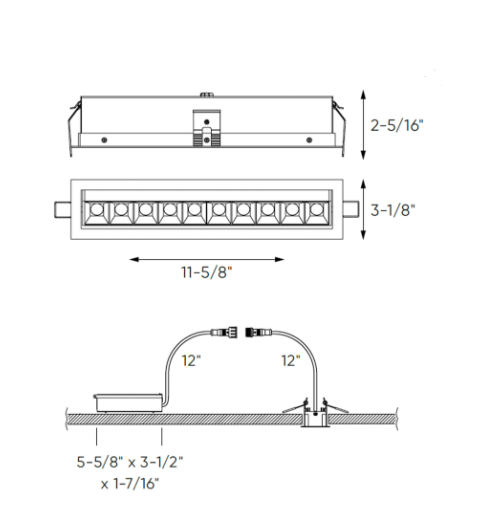 PINPOINT encastré directionnel multiple MSL5G
