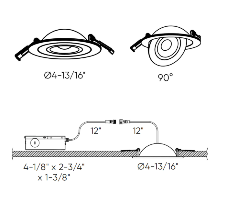 PIVOT encastré directionnel 4