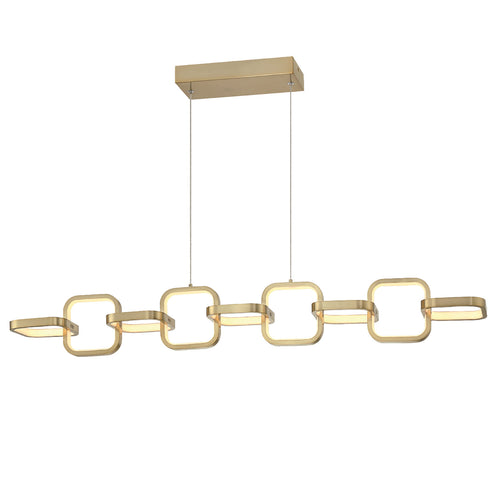 PATSY luminaire suspendu noir ou doré PTY-4359LEDP
