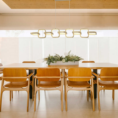 PATSY luminaire suspendu noir ou doré PTY-1522LEDP | Luminaire Plus.ca