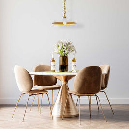 QUENTIN luminaire suspendu noir ou doré QTN-181P | Luminaire Plus.ca