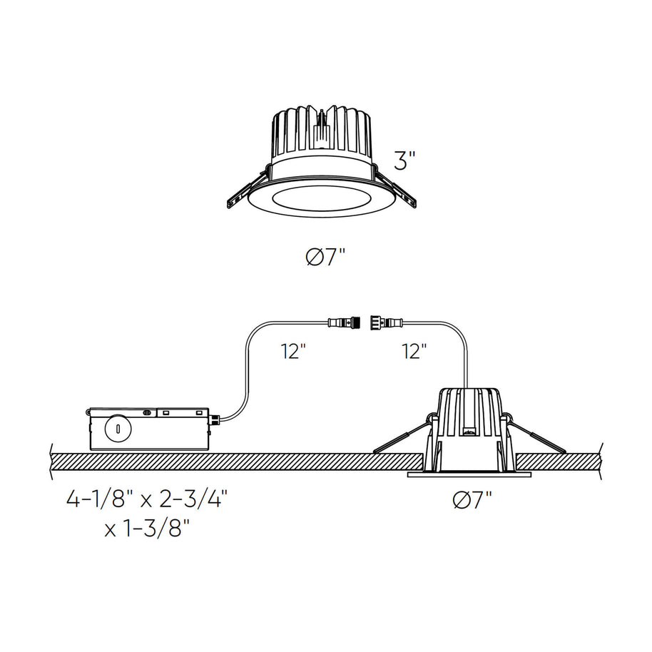 RGR encastré 2'', 4