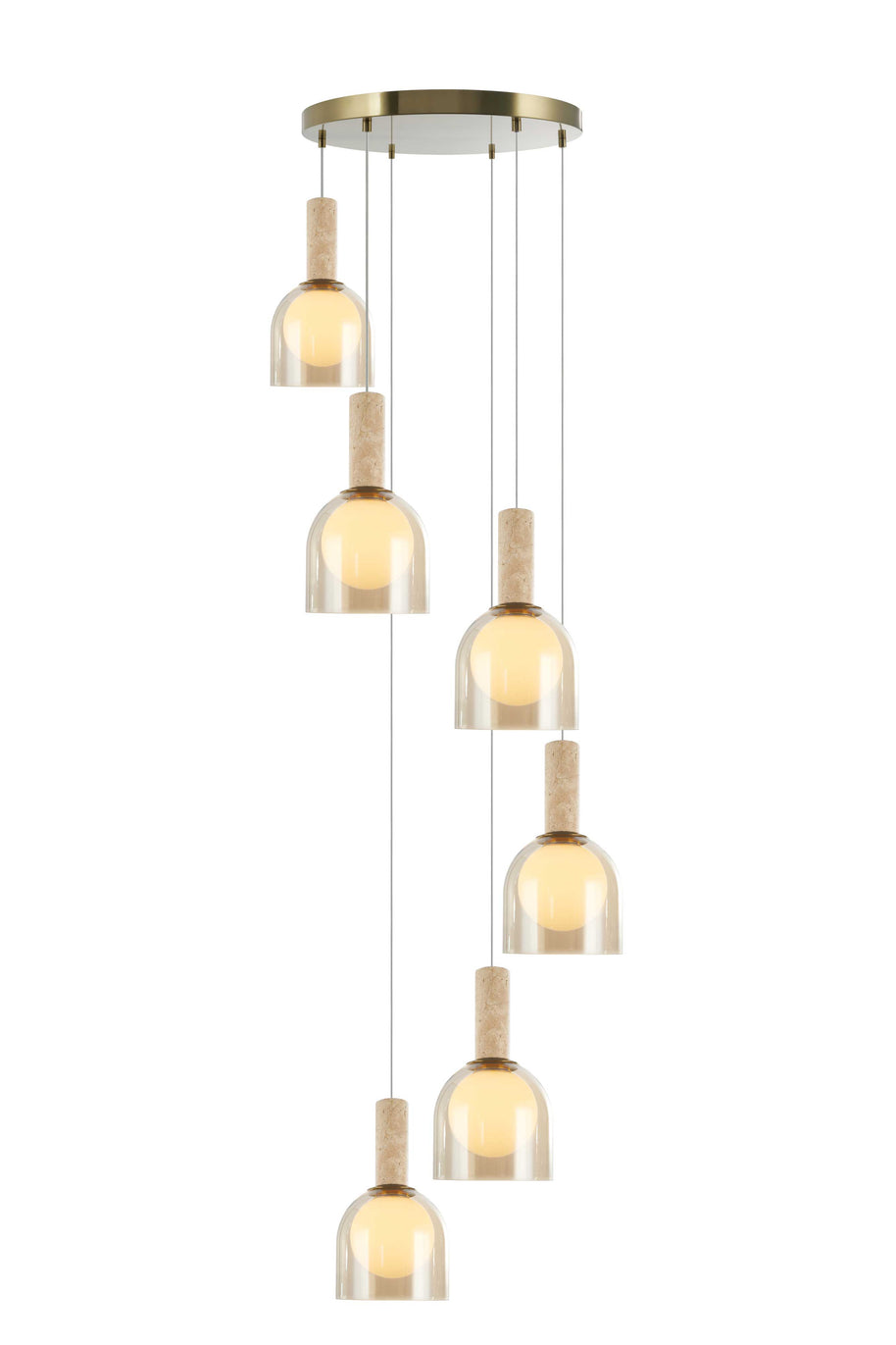 JUNA Luminaire suspendu 25"D SC13386