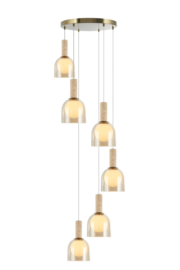 JUNA Luminaire suspendu 25"D SC13386
