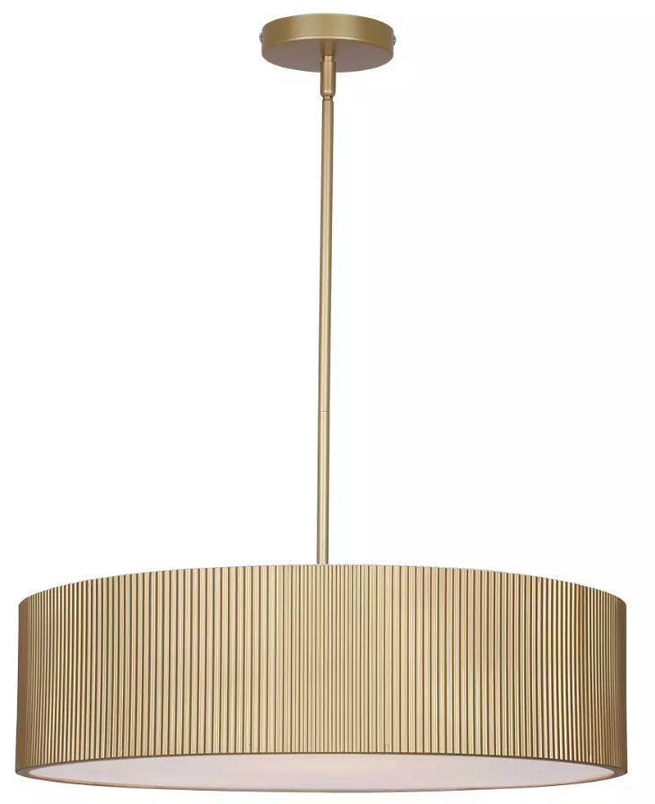 SCARLETT luminaire suspendu 22''D ICH1208A03PGD22