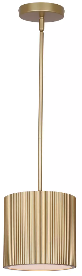 SCARLETT luminaire suspendu 8''D IPL1208A01PGD