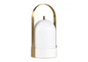 DAWN lampe de table ext blanc et doré T141021 | Luminaire Plus.ca