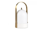 DAWN lampe de table ext blanc et doré T141021 | Luminaire Plus.ca