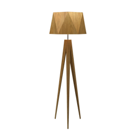 TRIPOD FACETED lampe de plancher 67''H 3034