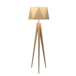 TRIPOD FACETED lampe de plancher 67''H 3034