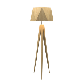 TRIPOD FACETED lampe de plancher 67''H 3034