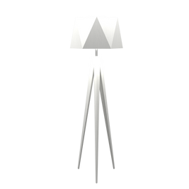 TRIPOD FACETED lampe de plancher 67''H 3034