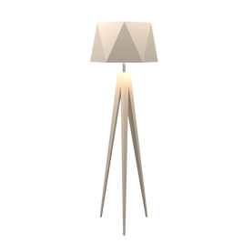 TRIPOD FACETED lampe de plancher 67''H 3034